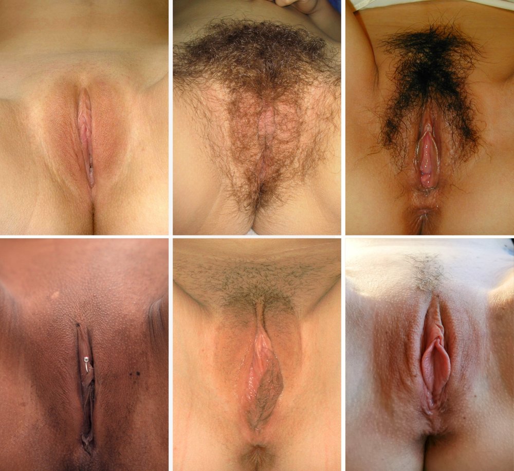Vagina before and after shaving