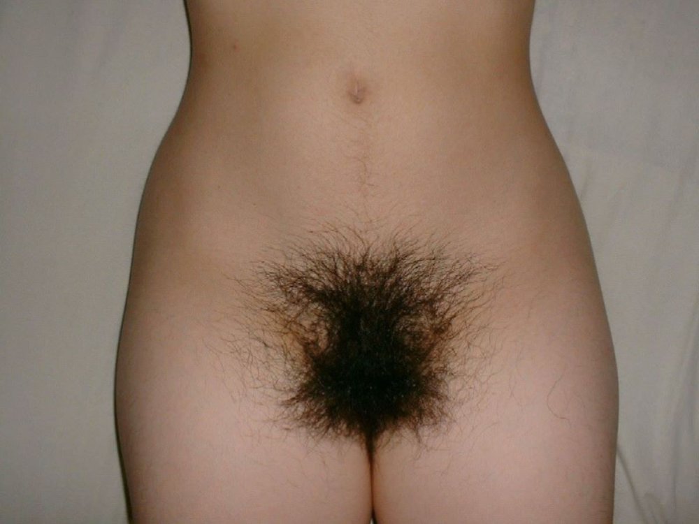 Multicolored pubic hair