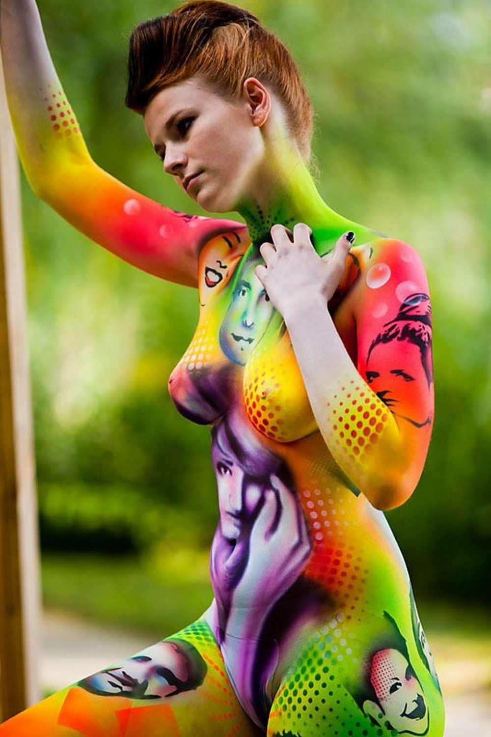 Body art celebrity