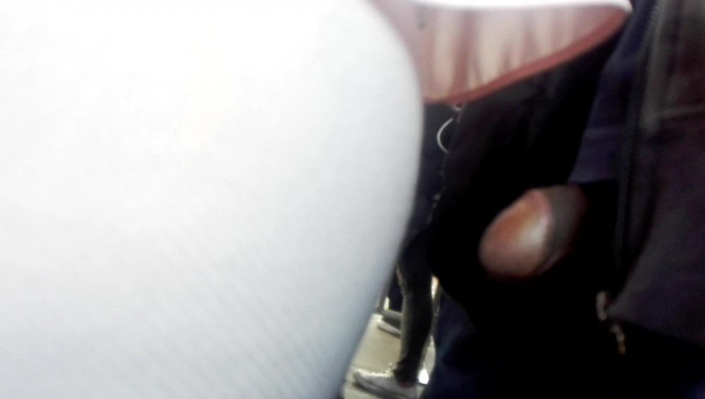 Beautiful Latvian Woman Bus Voyeur GROPE Encoxada BBW