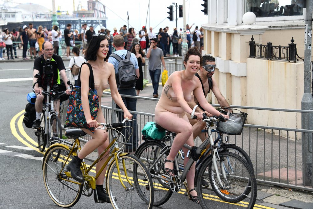 WNBR naked girls and boys