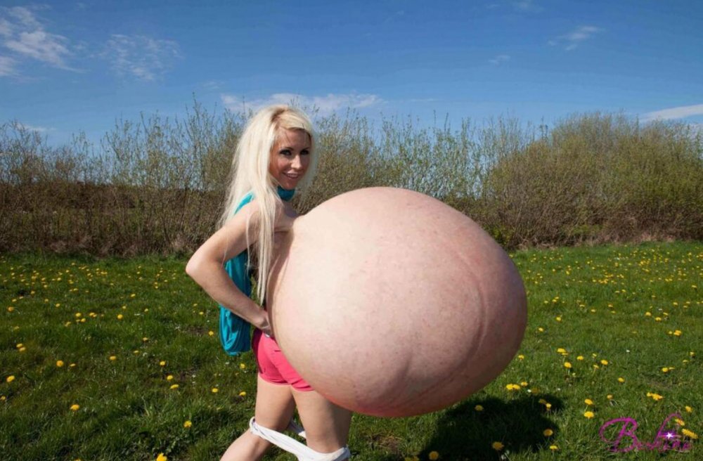 Huge tits dick in nipple