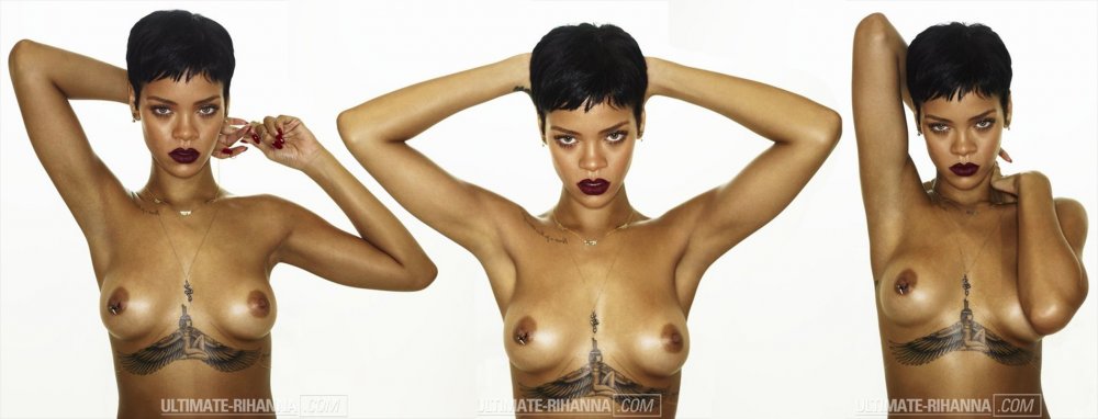 Rihanna Ten Hacken naked