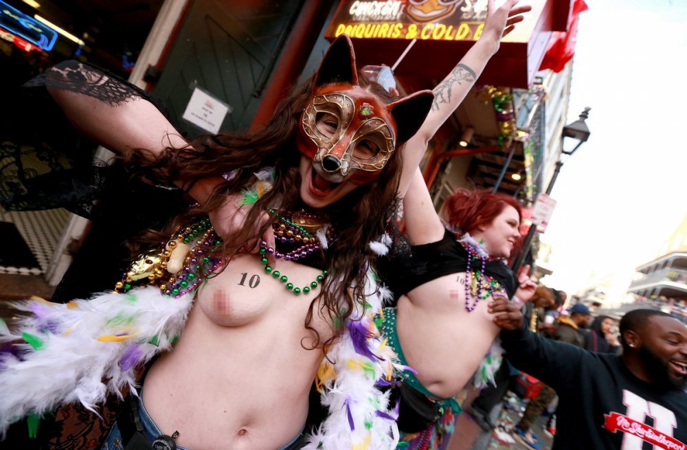 Mardi Gras Parade in New Orleans 2019