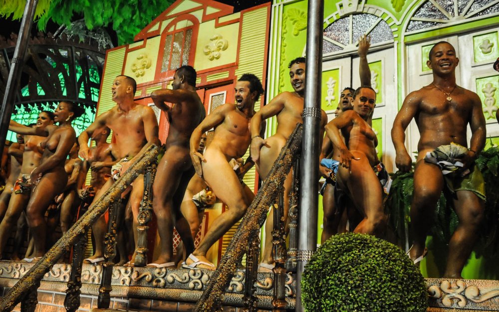 Orgies on the carnival in Brazil