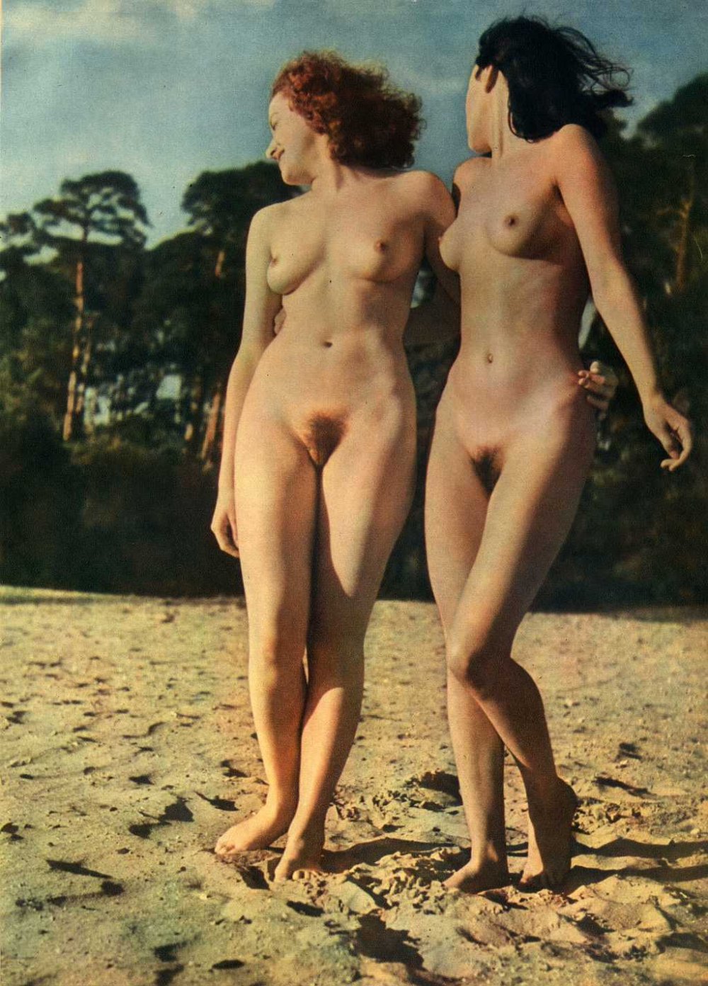 German women naked