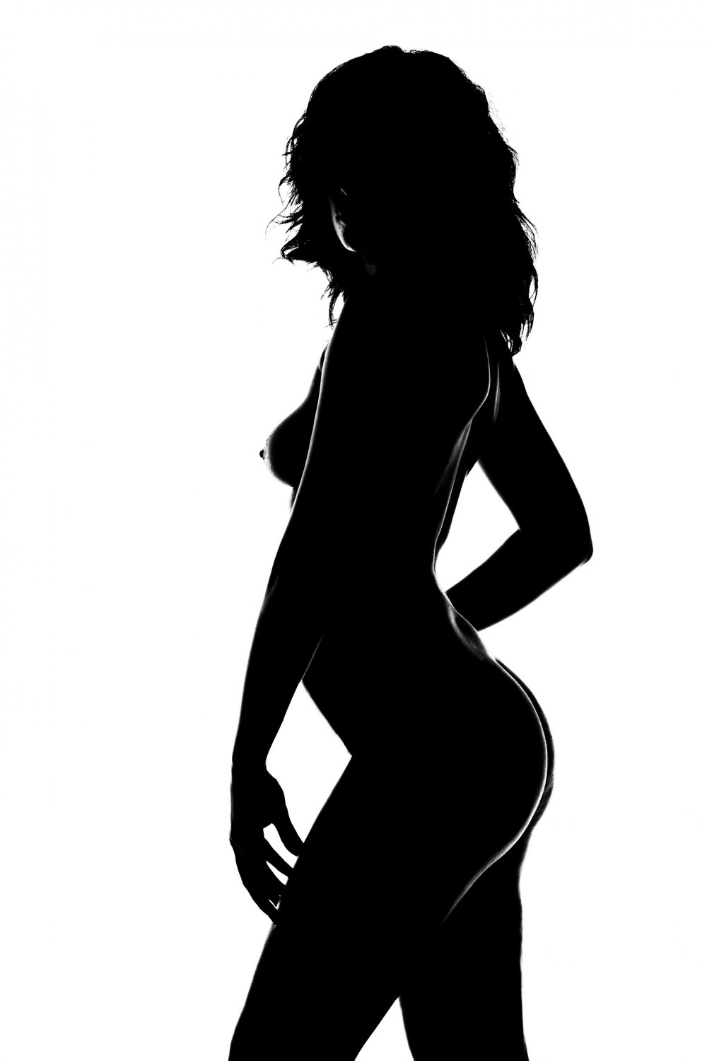 Beautiful naked female body