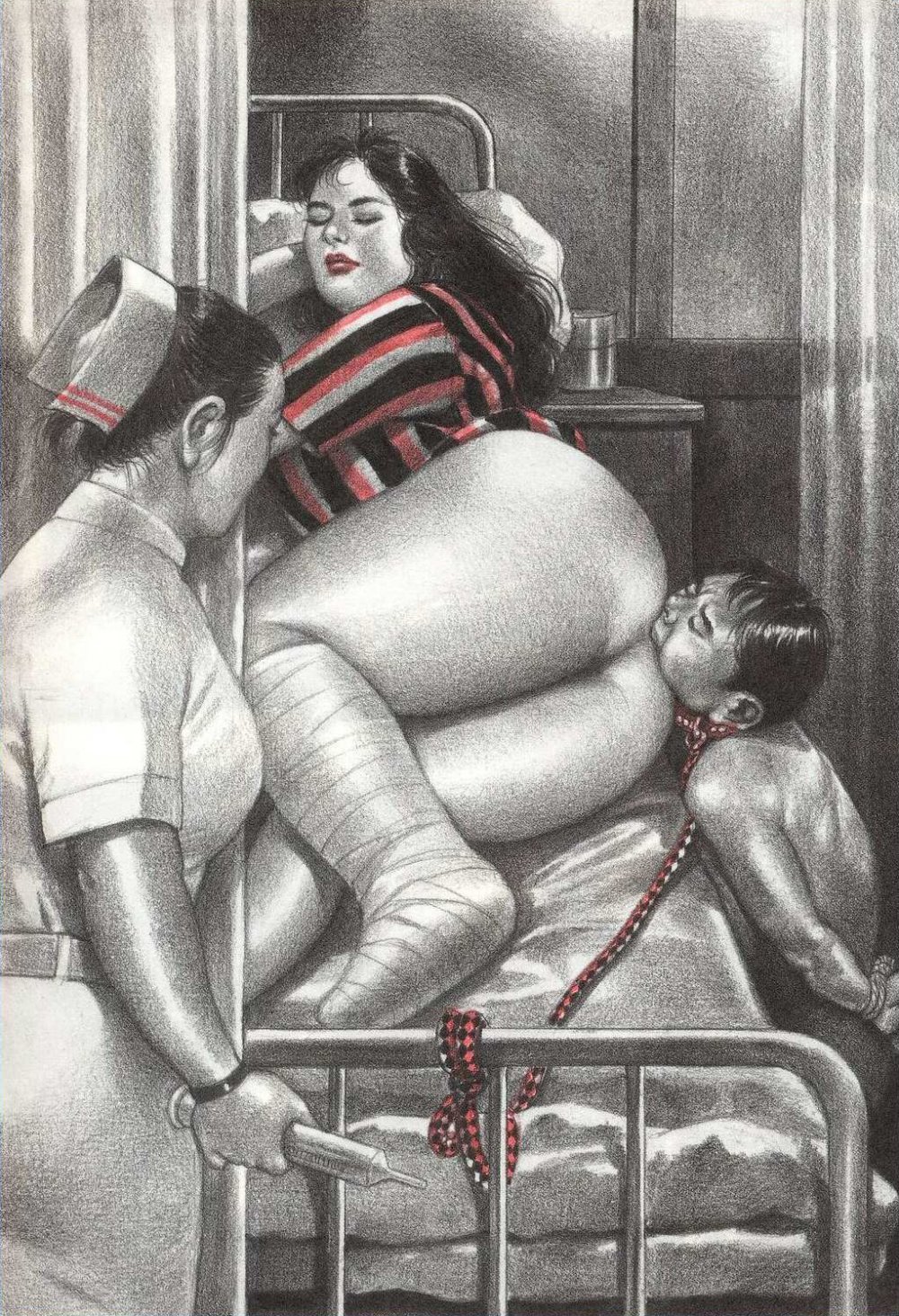 Namio Harukawa drawings bbw dominance