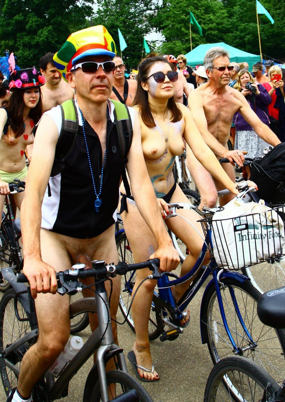 Naked cycling