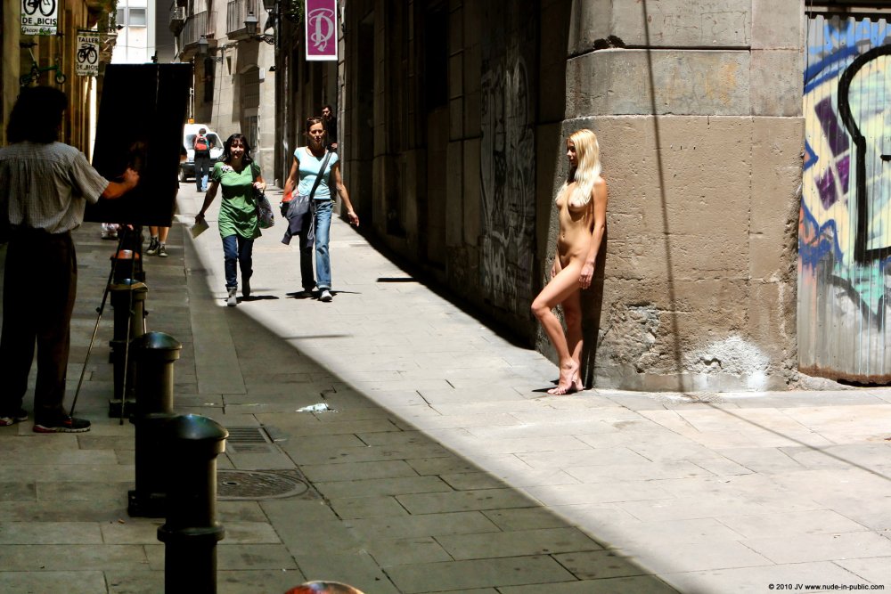 Judita A in Barcelona naked