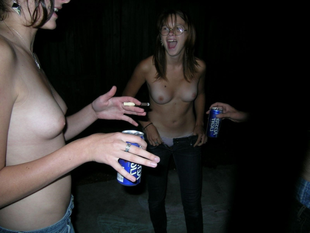 Drunk girls undress