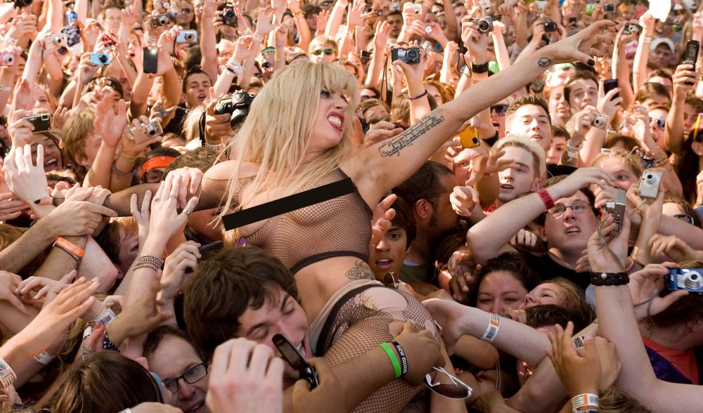 Naked at the Music Festival