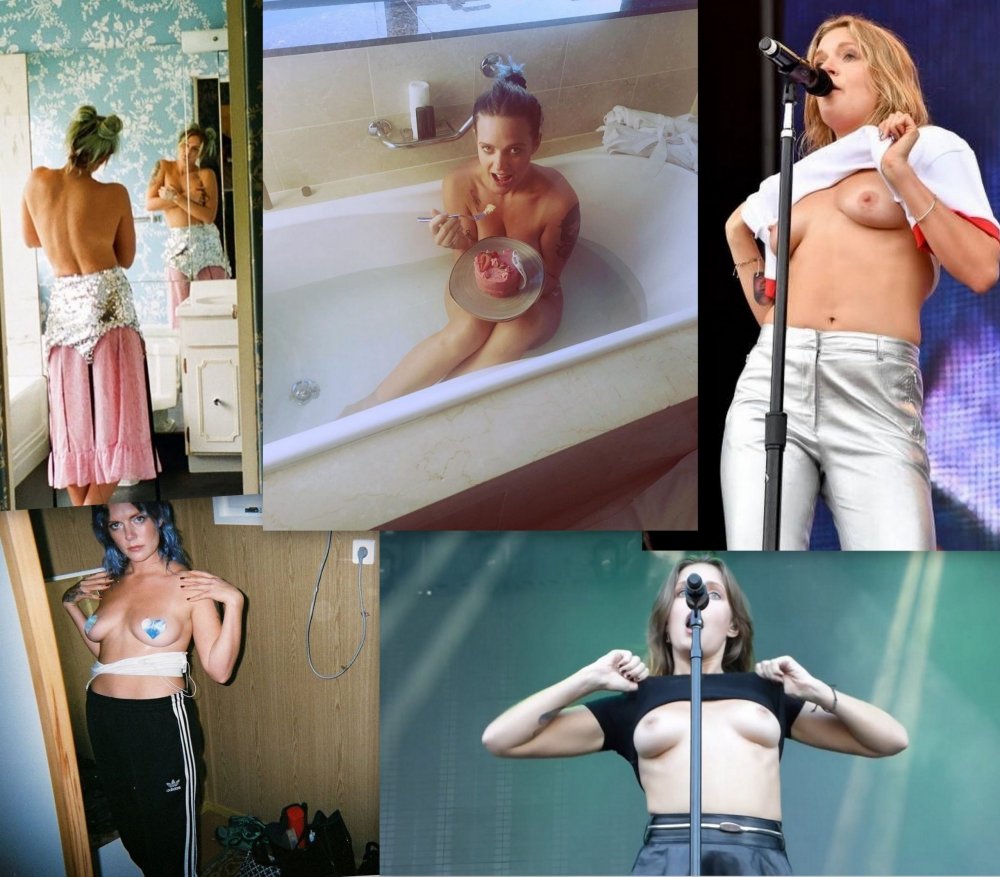 Tuva Loo showed tits on stage