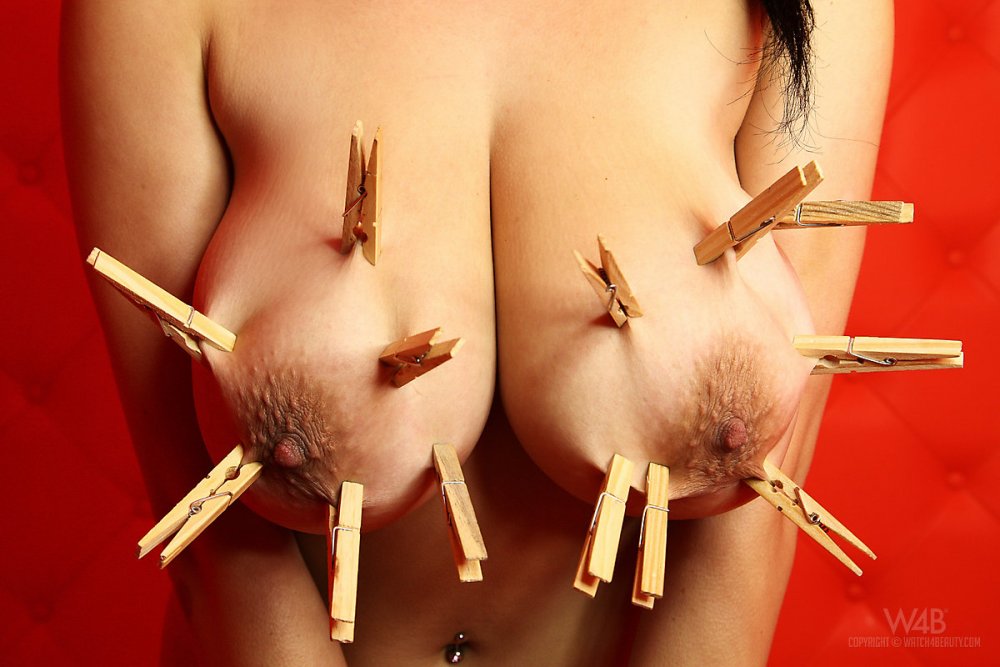 Shion cooper nipples clothespins