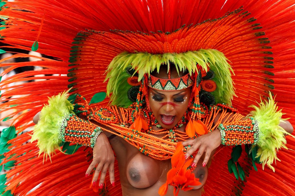 Naked carnival Brazil 1986