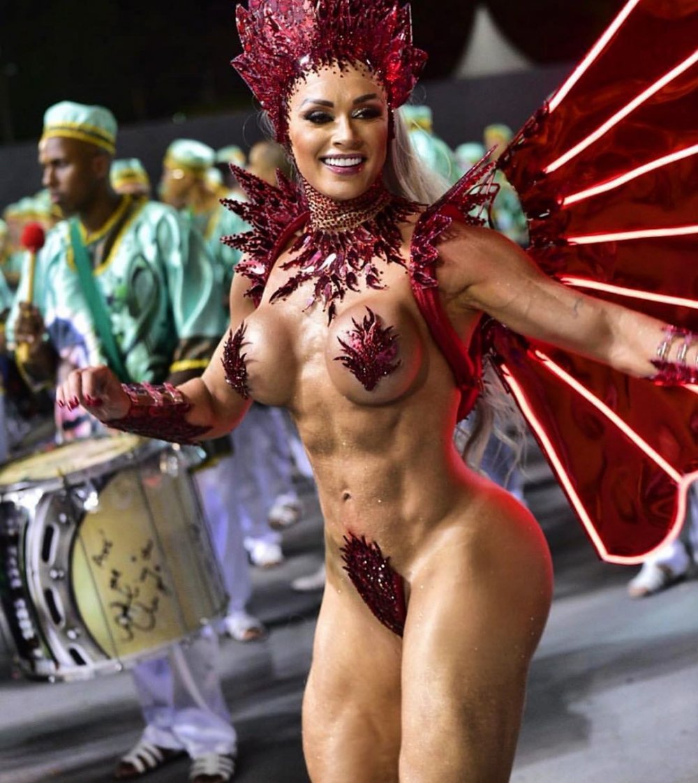 Naked carnival Brazil 1986