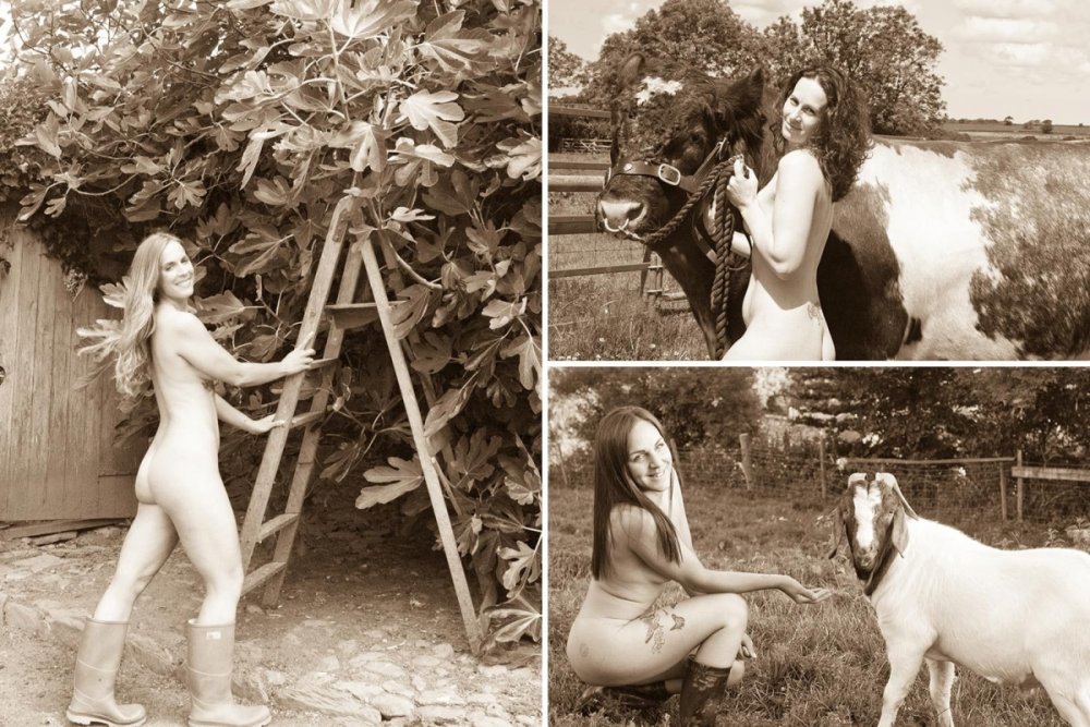Svetlana in nature Nagish