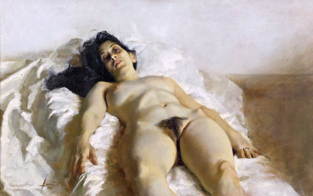 Modern erotic painting