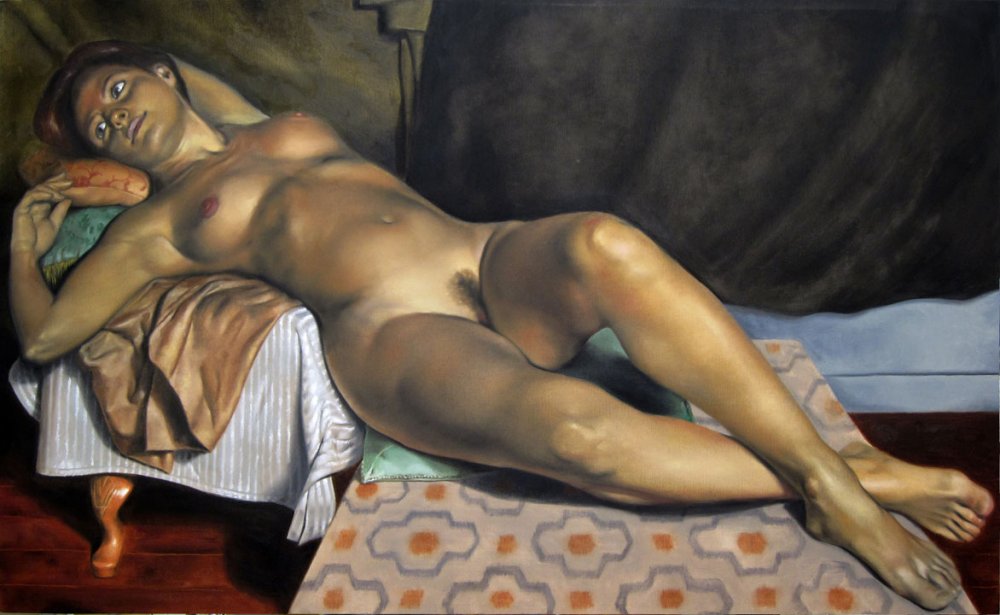 Modern erotic painting