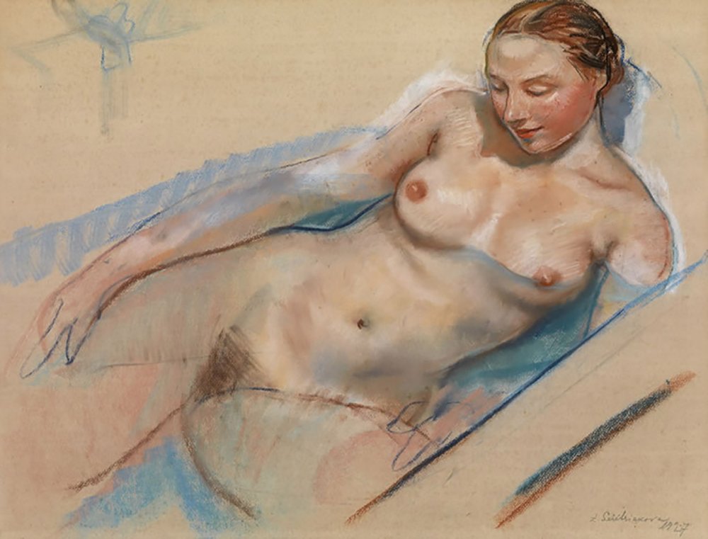 Zinaida Evgenievna Serebryakova Bath