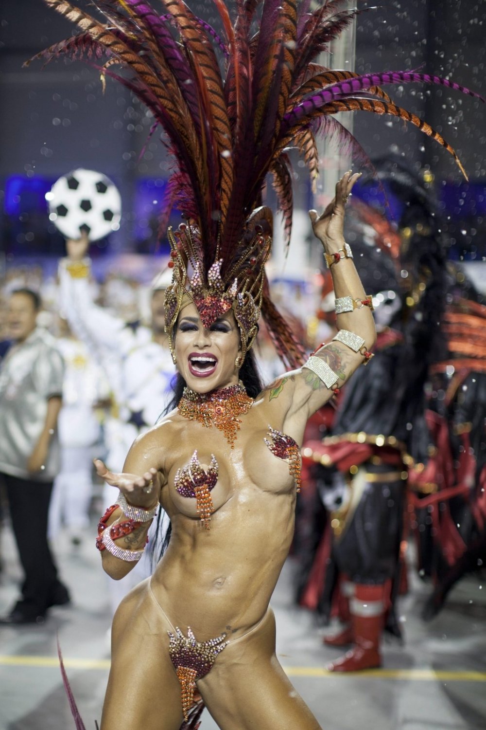 Andrea Martins Brazili Carnival Nude