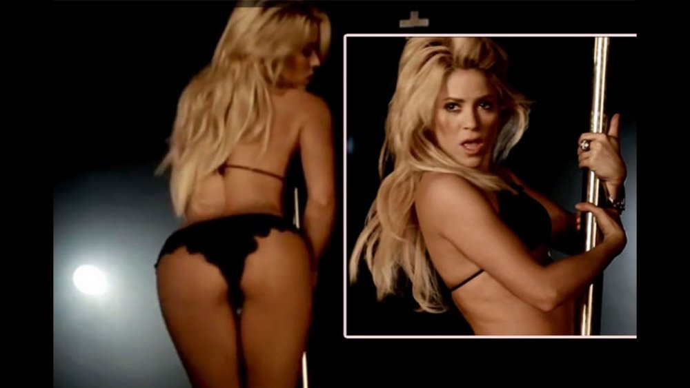 Shakira in underwear