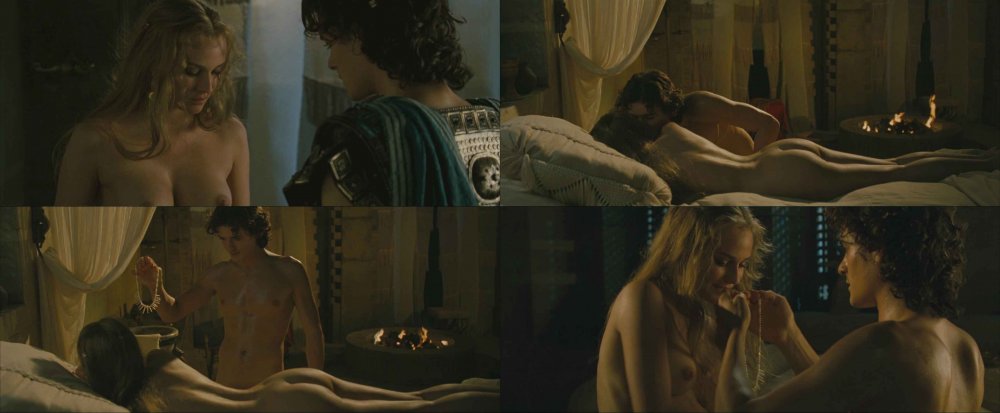 Diana Krueger in the film Troy Naked