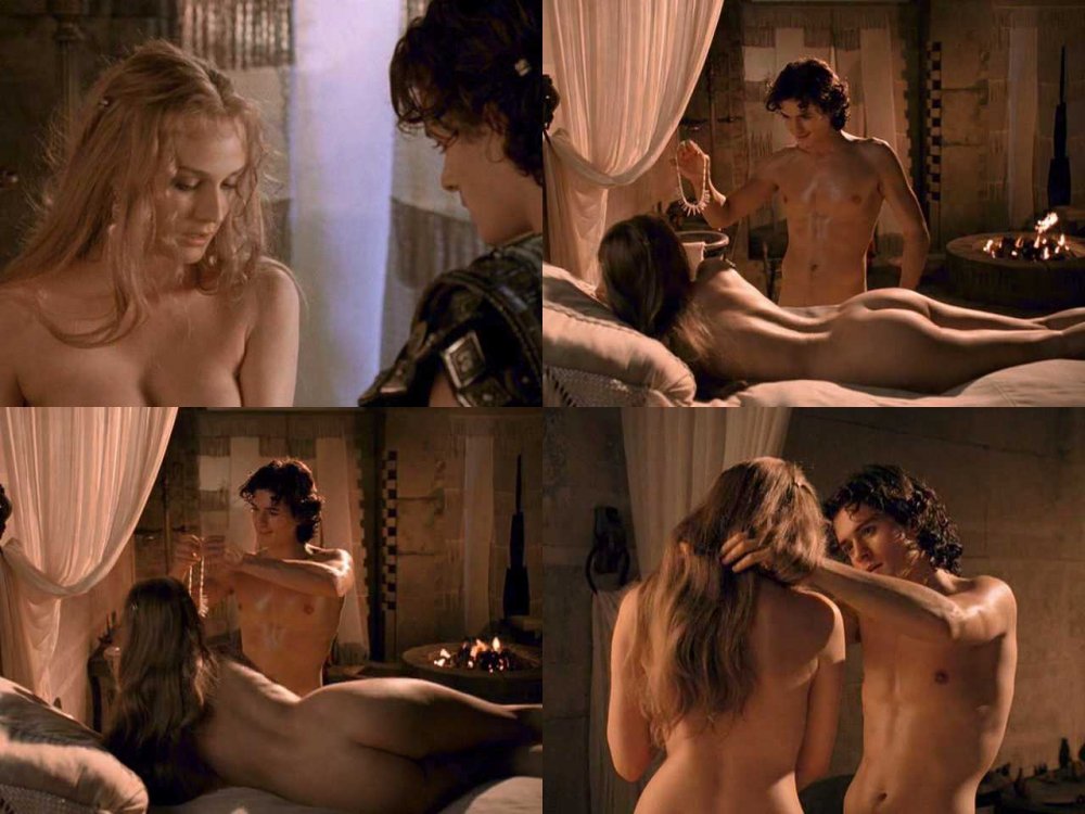 Diane Cruger Troy Scenes