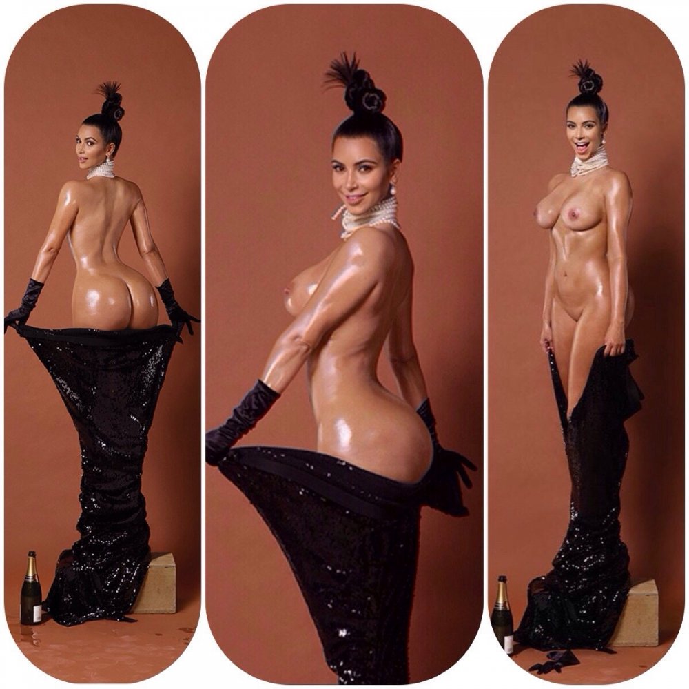 Kim Kardashian (Kim Kardashian) Naked