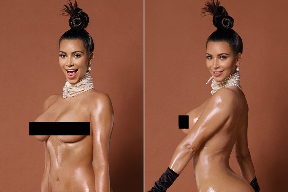 Kim Kardashian nude