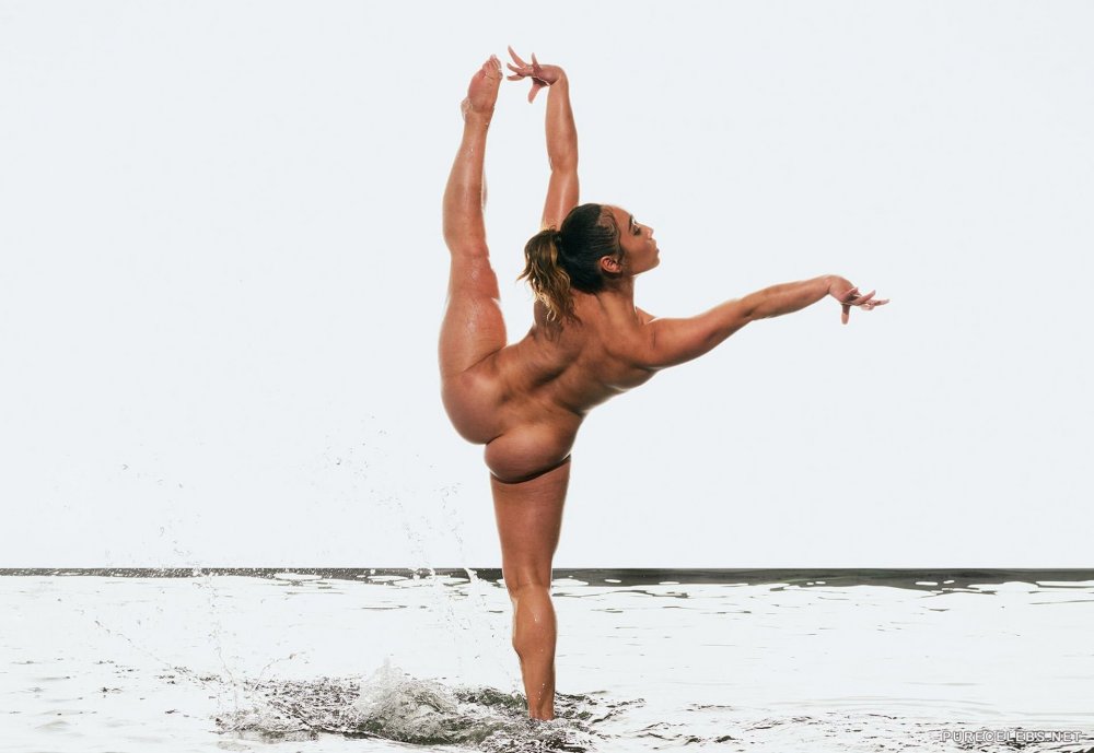 Naked women gymnasts
