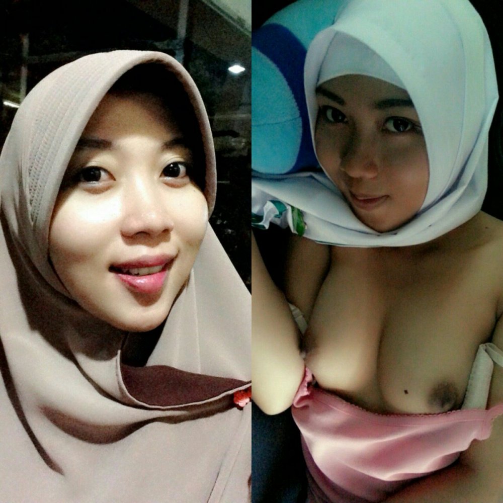 Indonesian girls in hijab boobs