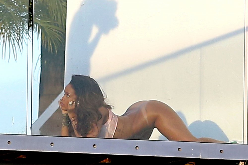 Intimate photos of Rihanna