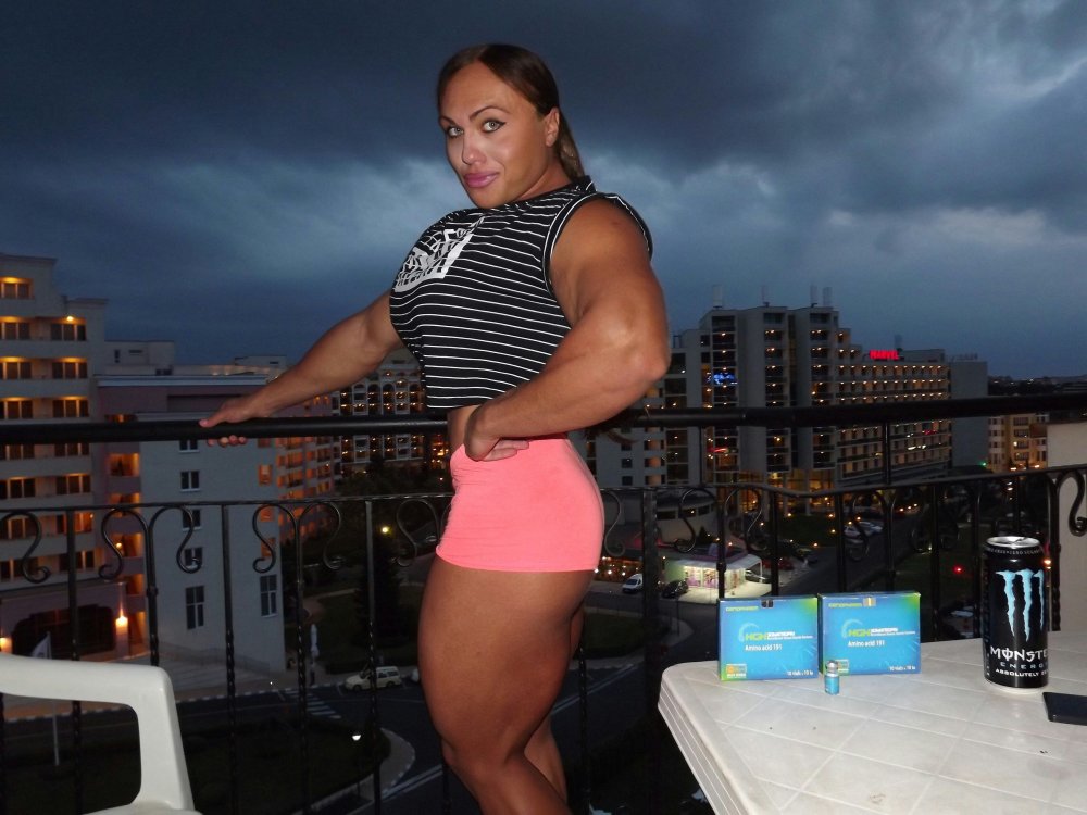 Olga Kuznetsova Bodybuilder 1989