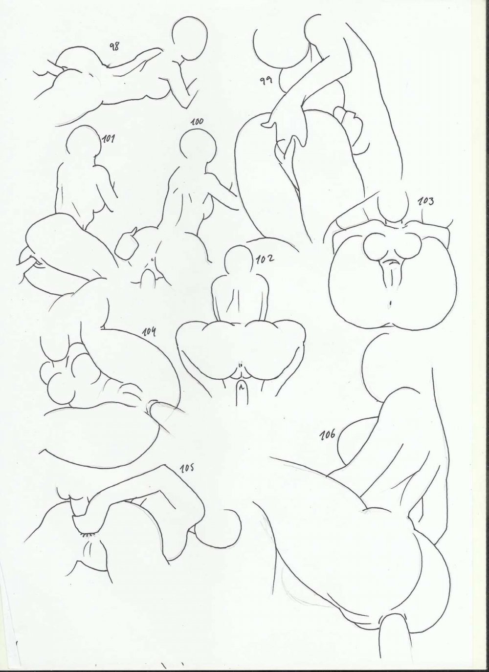 Эмоции референс хентай