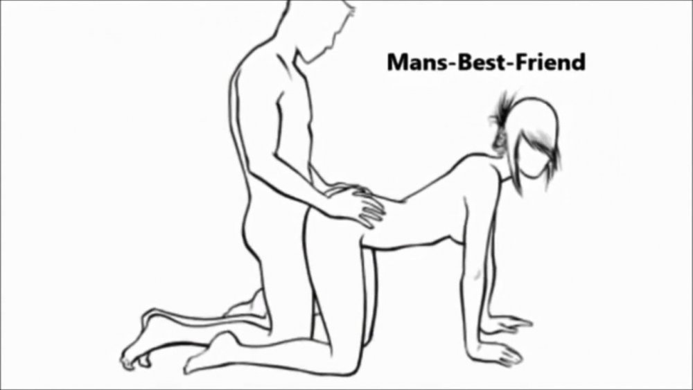 Правильная поза Догги стайл