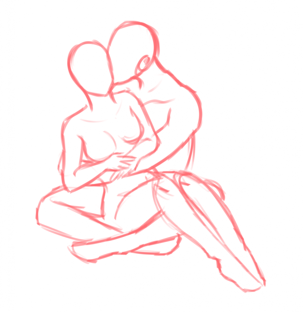 Эротичные позы для рисования пары