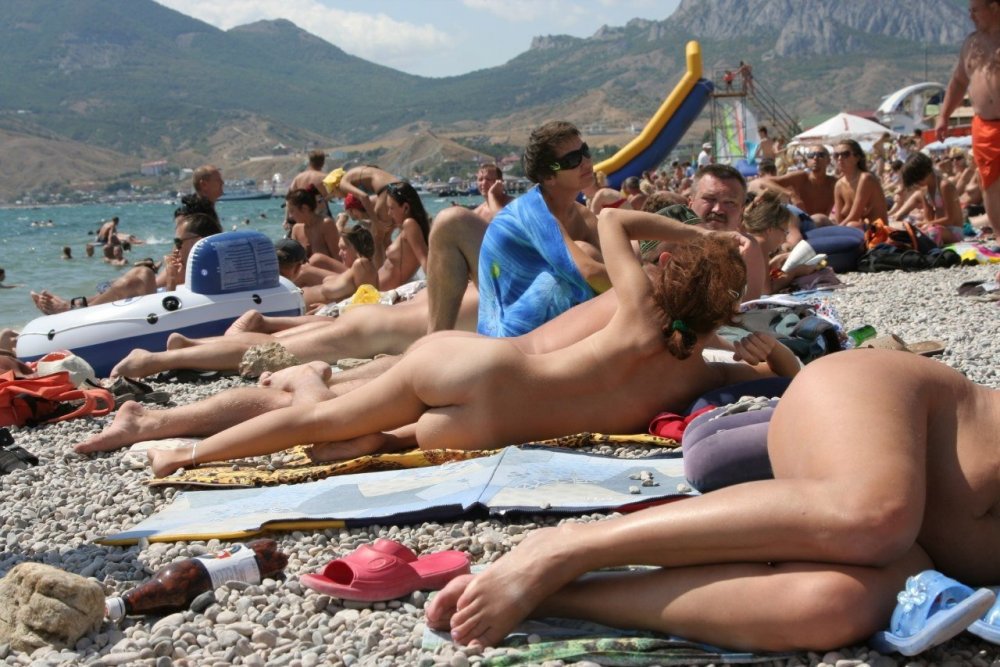 Nүdist beach Koktebel