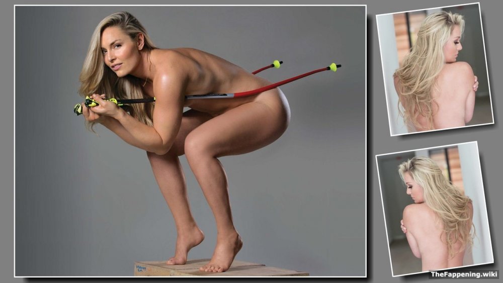 Busty blonde lies on the rug