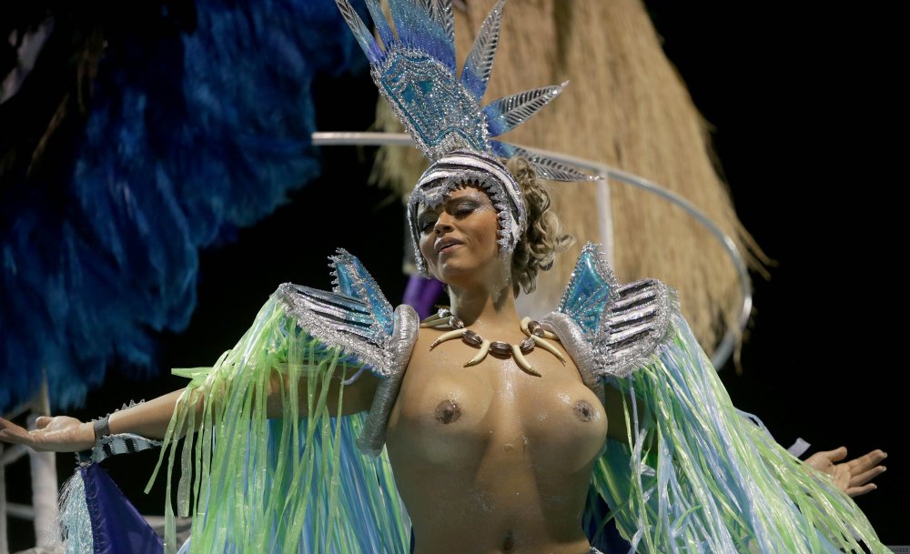 Naked carnival Brazil 1986