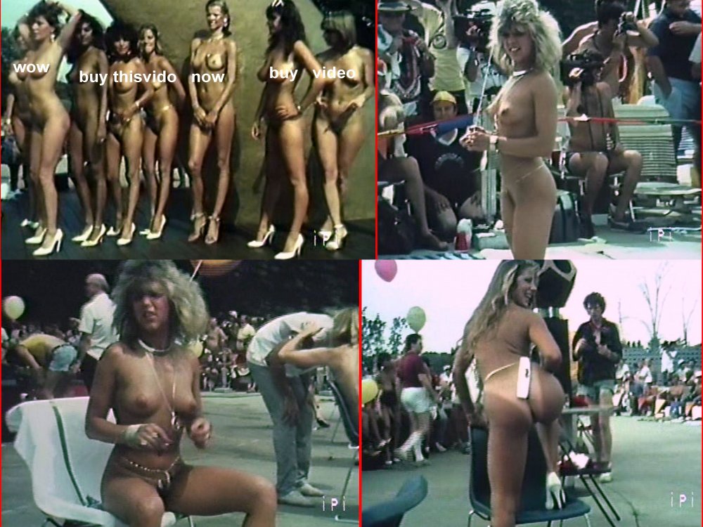 Beauty contest of naked women