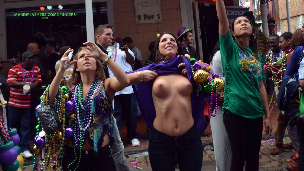 Carnival Mardi Gra tits