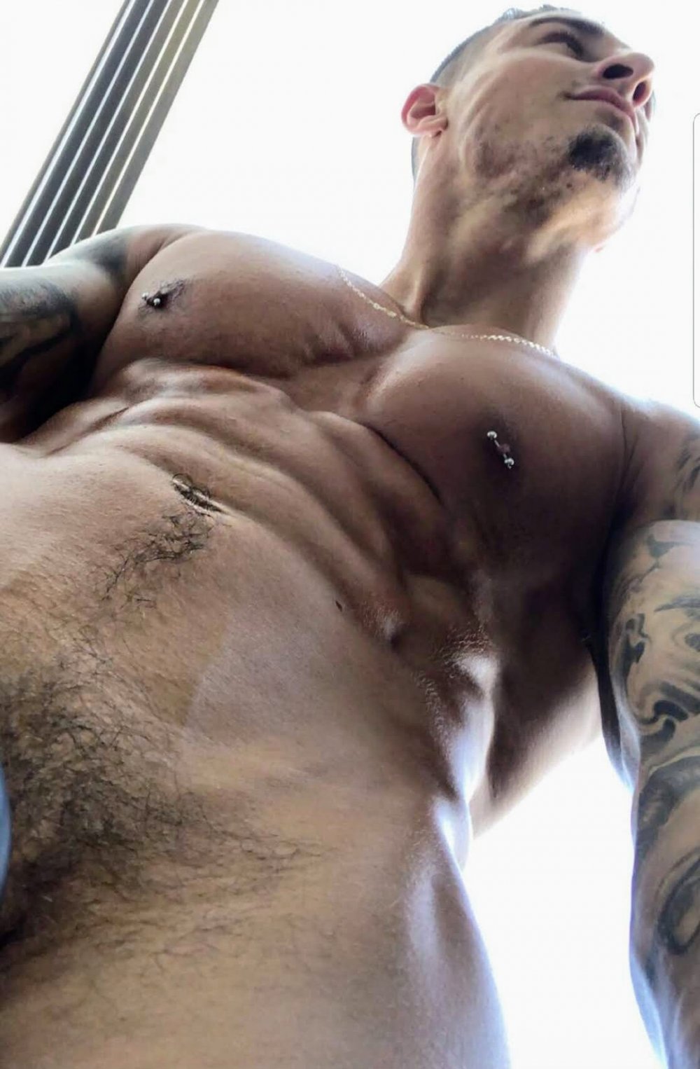 Naked member Michael Hoffman