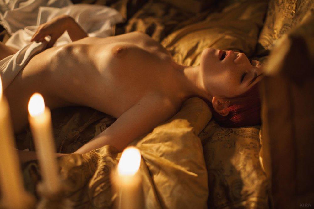 Galina Zhizhikina nude red