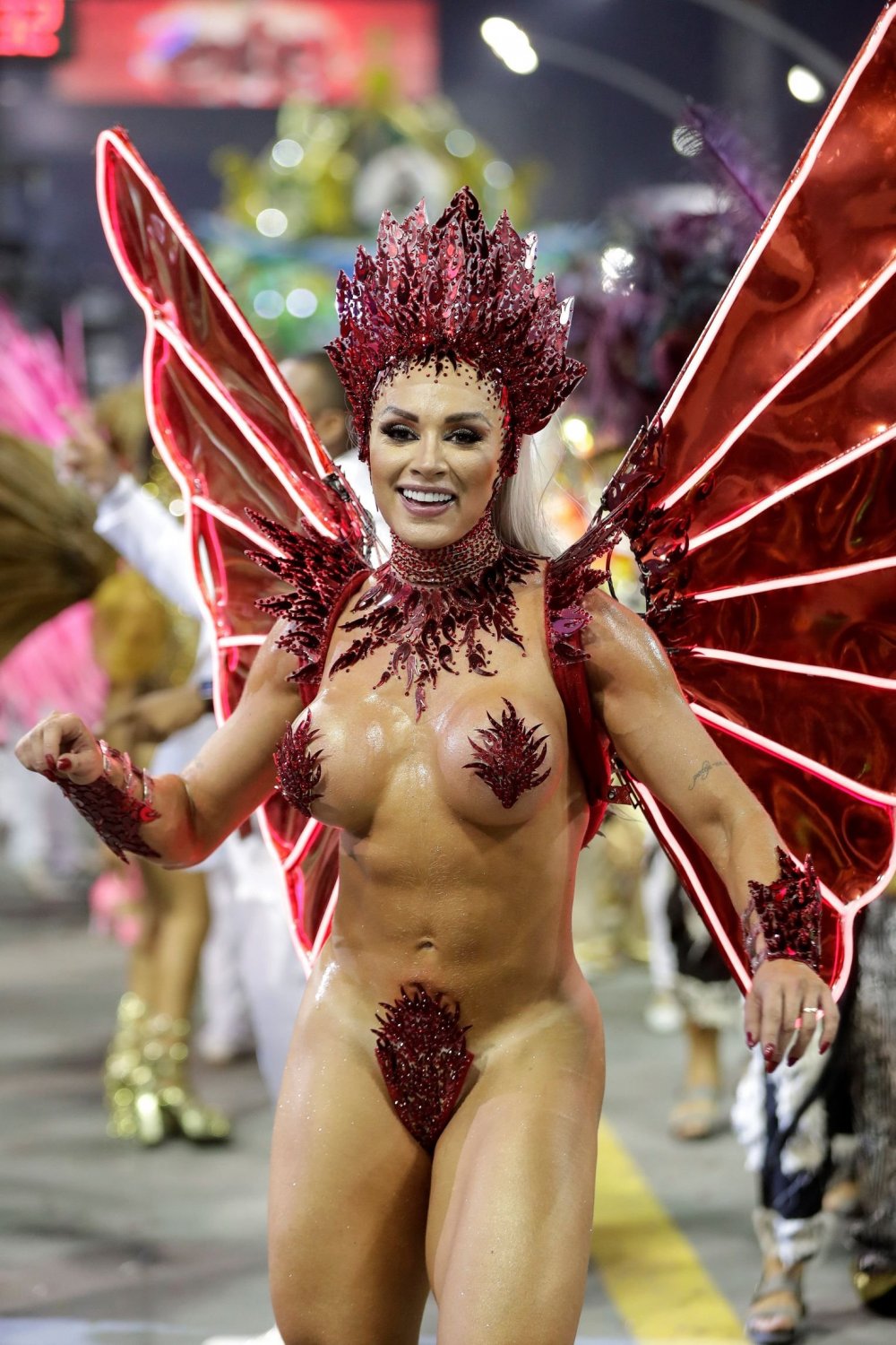 Naked carnival Brazil 1986