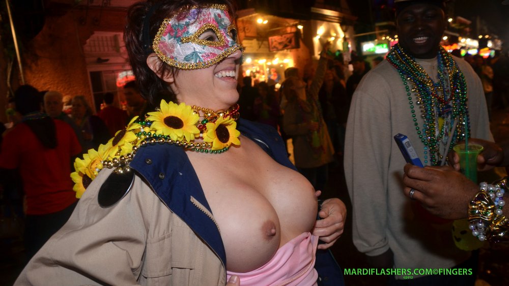 Parade in New Orleans Tits