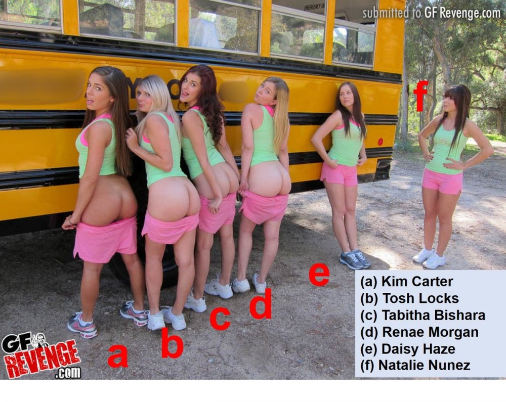 Lesbian in school bus