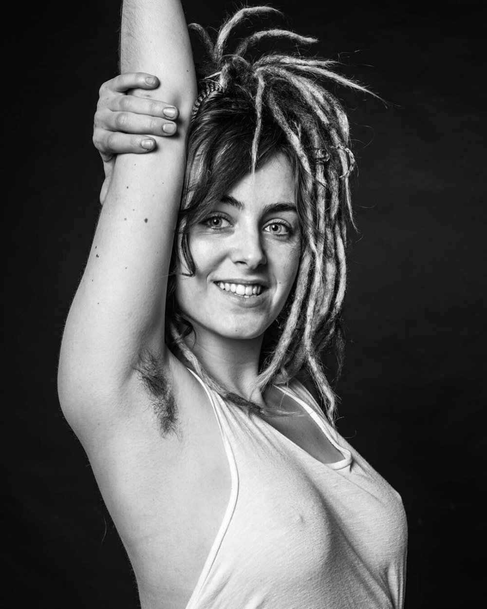 Claire Boucher Unshassed armpits