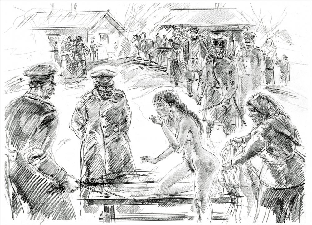 The art of flogging from Kindinov