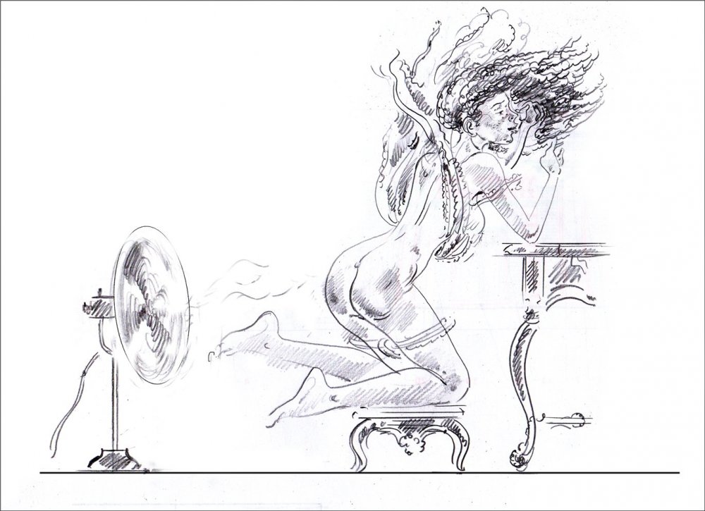 Vasily Kindinov drawings and illustrations